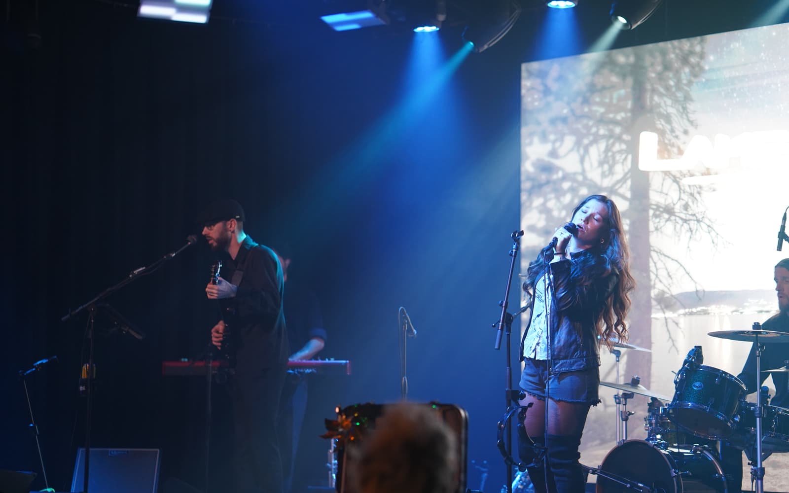 Bread & Butter live on stage